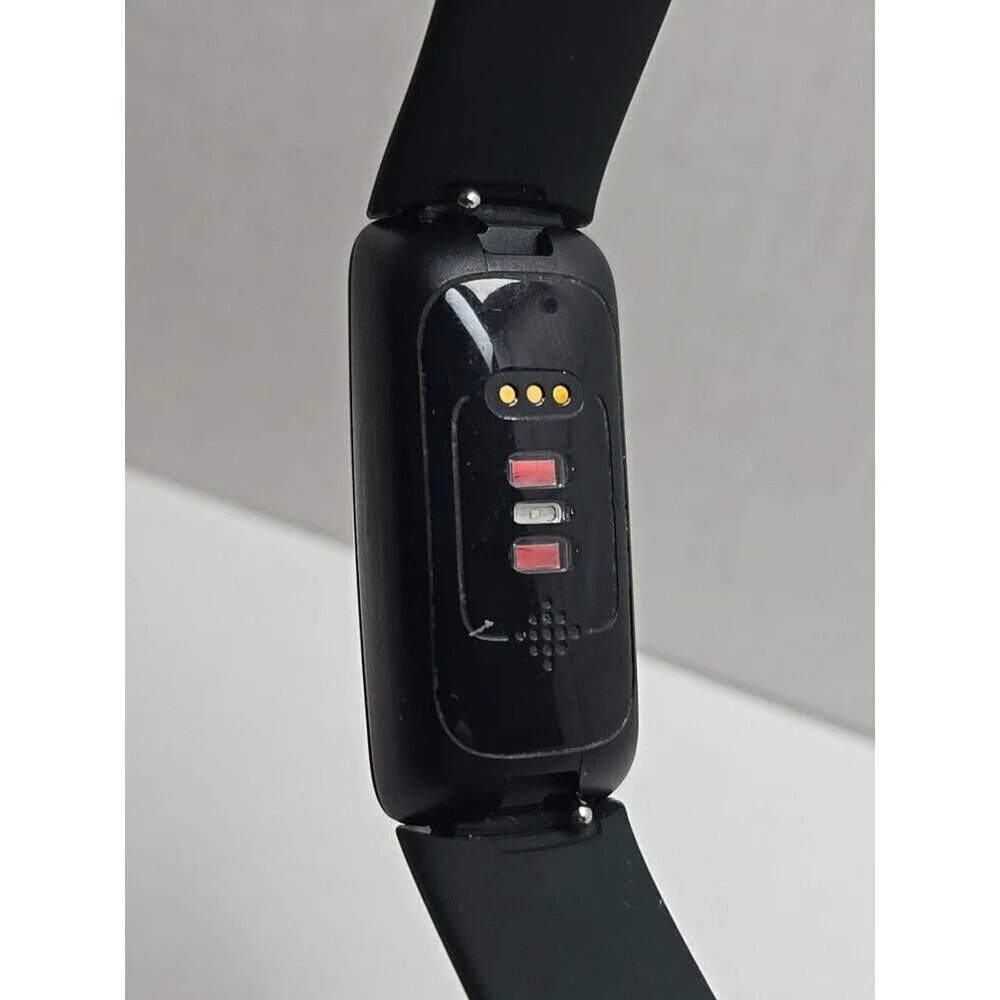 Fitbit Inspire 2 Fitness Tracker Black Heart Rate Monitor Tested No Charger